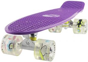  Maketec Skateboards Complete 22 Inch Mini cruiser Retro Skateboard 