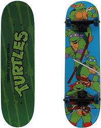 PlayWheels Teenage Mutant Ninja Turtles 28" Skateboard, Turtle Time