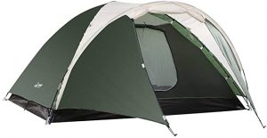SEMOO Double Layer, 3-4 Person, 3-Season Lightweight Camping/Traveling Tent with Carrying Bag
