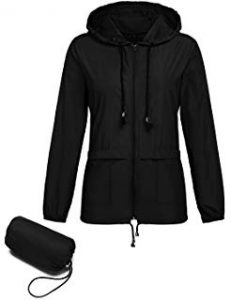 Kikibell Women’s Lightweight Raincoat Waterproof Packable Rainwear Outdoor Windproof Hooded Active Rain Jacket review