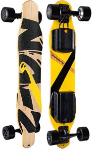 SWAGSKATE NG2 38” A.I. Powered Electric Longboard Skateboard (Best Electric Skateboards Under $500)