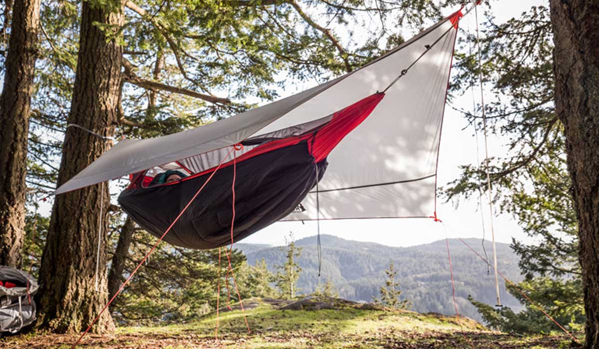 How to set up a Camping hammock