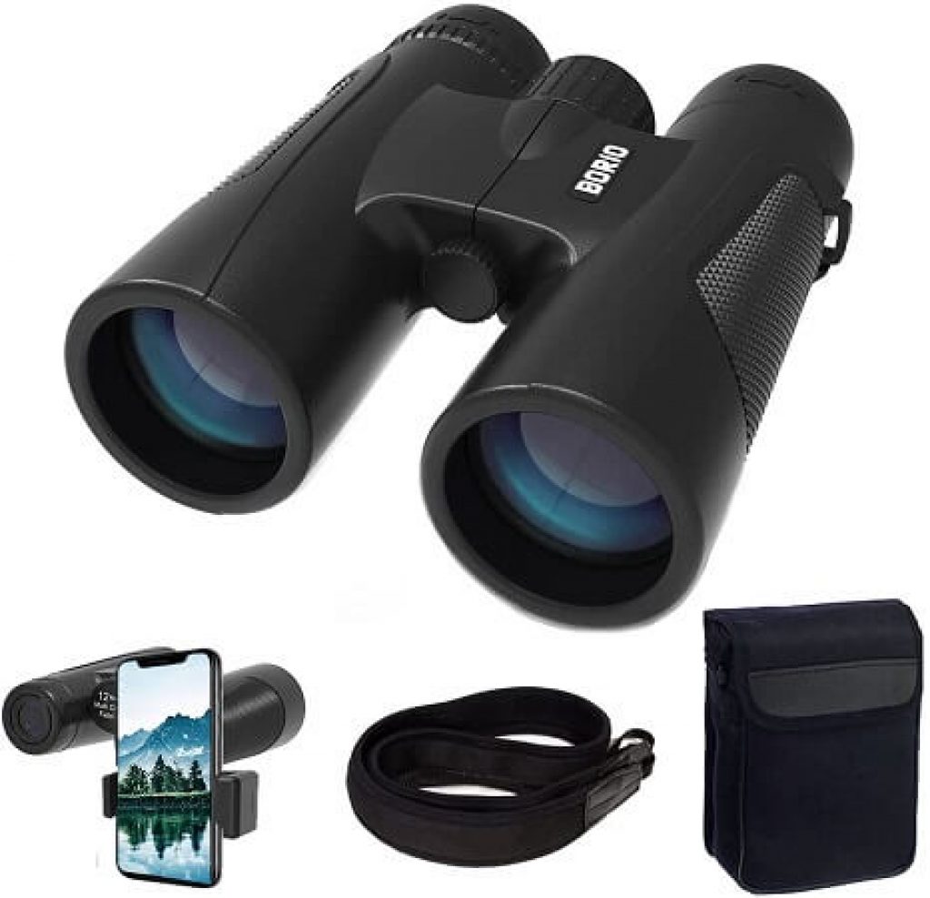 Borio 12x42 Roof Prism Binoculars
