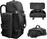 Feastoria 52L Military Hunting Backpack with Waterproof Cover