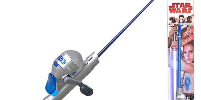 Zebco Star Wars Spincast Reel and Light-Up Fishing Rod Combo
